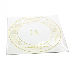 Auto-collant jaune pour filtre à air noir ds DS892023