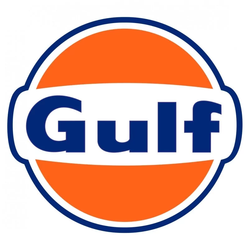 U945252 autocollant GULF 8cm