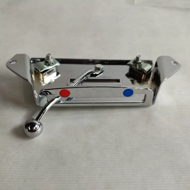 D7828 commande de chauffage chromée